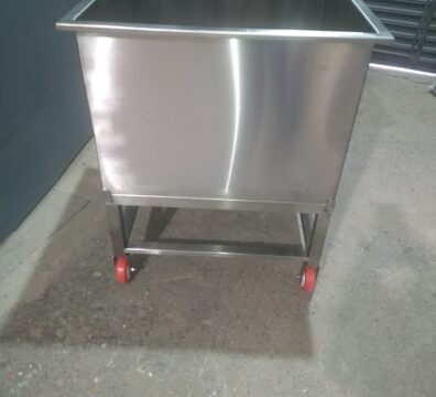 BATEA MOVIL EN ACERO INOXIDABLE - INOXSTEELS