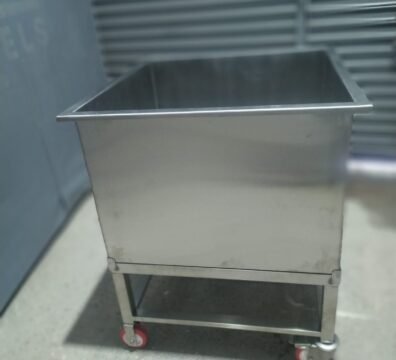 BATEA MOVIL EN ACERO INOXIDABLE - INOXSTEELS