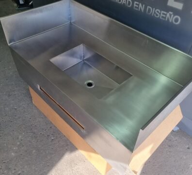 Bacha moderna acero inoxidable -INOXSTEELS