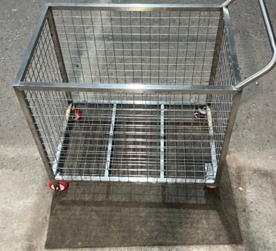 CARRO EN ACERO INOXIDABLE INDUSTRIA ALIMENTICIA - INOXSTEELS