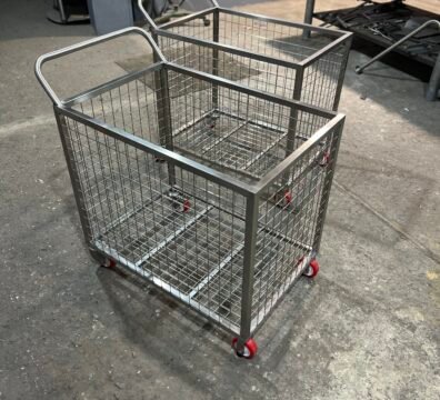 CARRO EN ACERO INOXIDABLE INDUSTRIA ALIMENTICIA - INOXSTEELS