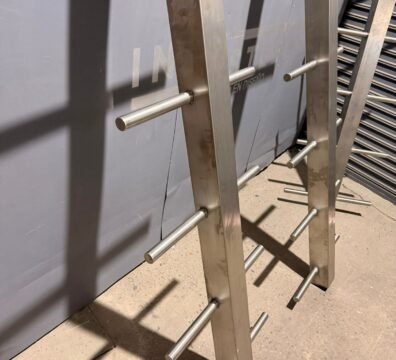 Escalera de mano en acero inoxidable - INOXSTEELS