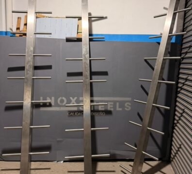 Escalera de mano en acero inoxidable - INOXSTEELS