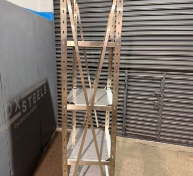 Estanteria tipo INDUSTRIAL en acero inoxidable - INOXSTEELS