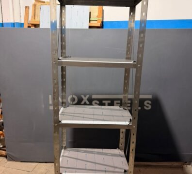 Estanteria tipo INDUSTRIAL en acero inoxidable - INOXSTEELS