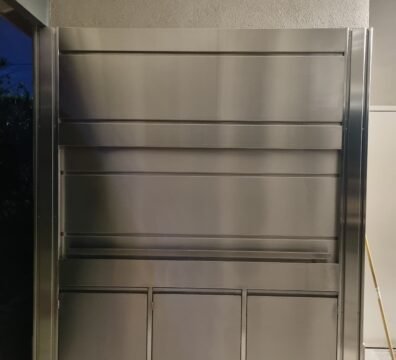 FRENTE DE PARRILLA EN ACERO INOXIDABLE - INOXSTEELS