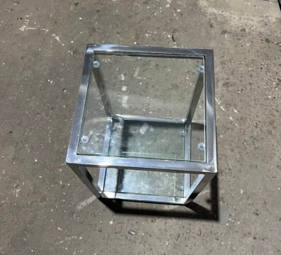 Juego de mesitas decorativas en acero inoxidable - INOXSTEELS