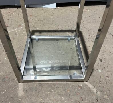 Juego de mesitas decorativas en acero inoxidable - INOXSTEELS