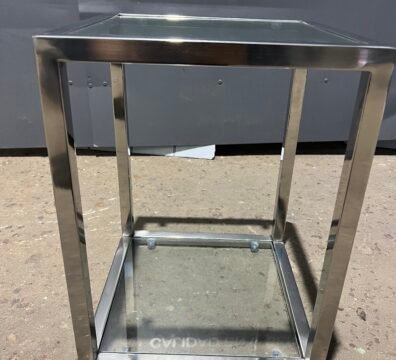 Juego de mesitas decorativas en acero inoxidable - INOXSTEELS