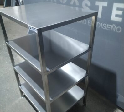 MESA DE 4 NIVELES EN ACERO INOXIDABLE - INOXSTEELS