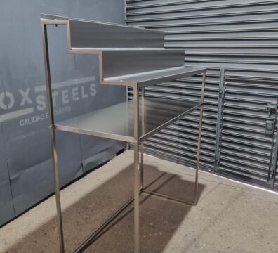 Barra desarmable para botellas en acero inoxidable - INOXSTEELS